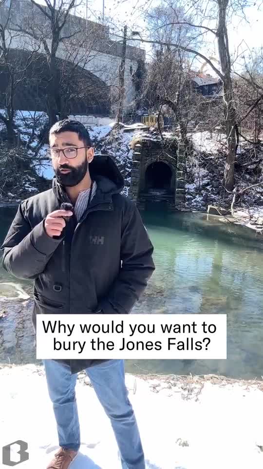Could Baltimore ever unbury the Jones Falls?