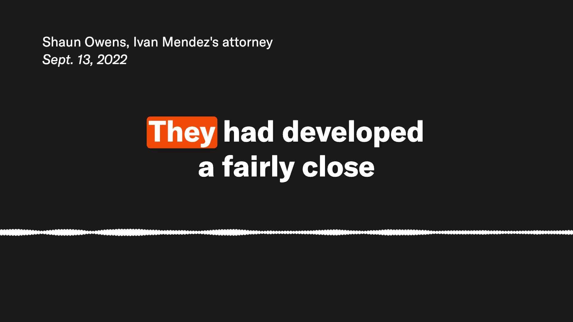Shaun Owens, who represented Ivan Mendez as his attorney, says he did not want a sex worker deported.