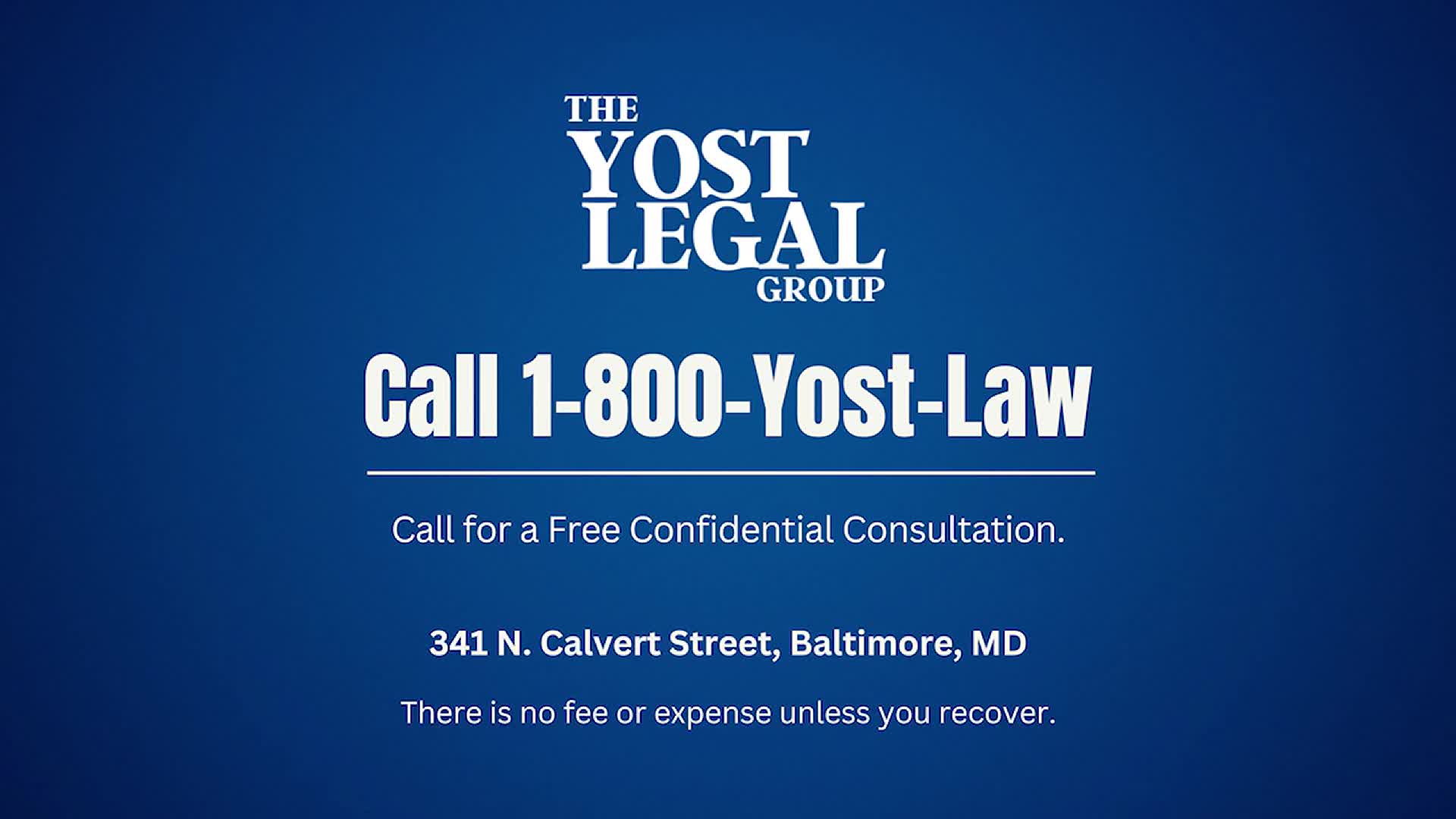 Sponsored Content Yost Legal Group Video