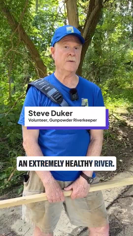 Is the Gunpowder River clean?