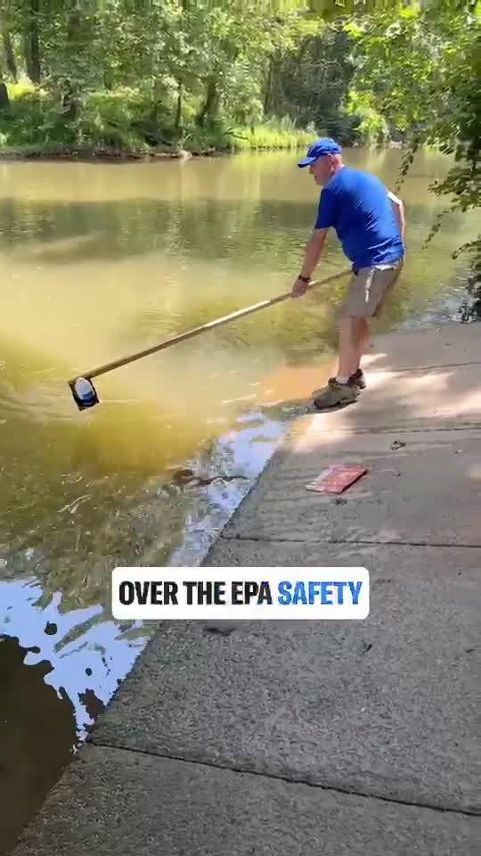 Is the Gunpowder River clean?