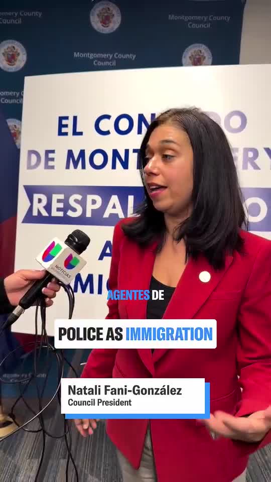 Montgomery County Council Introduces the Trust Act, codifying prohibitions on local police agency cooperation with federal immigration agencies.