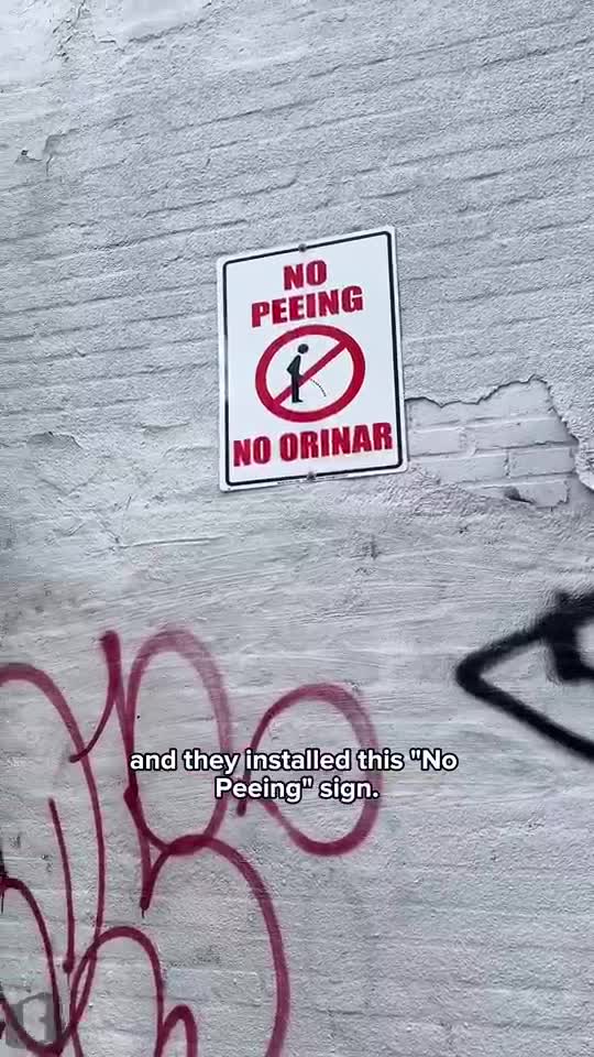 People peeing in Baltimore is a problem